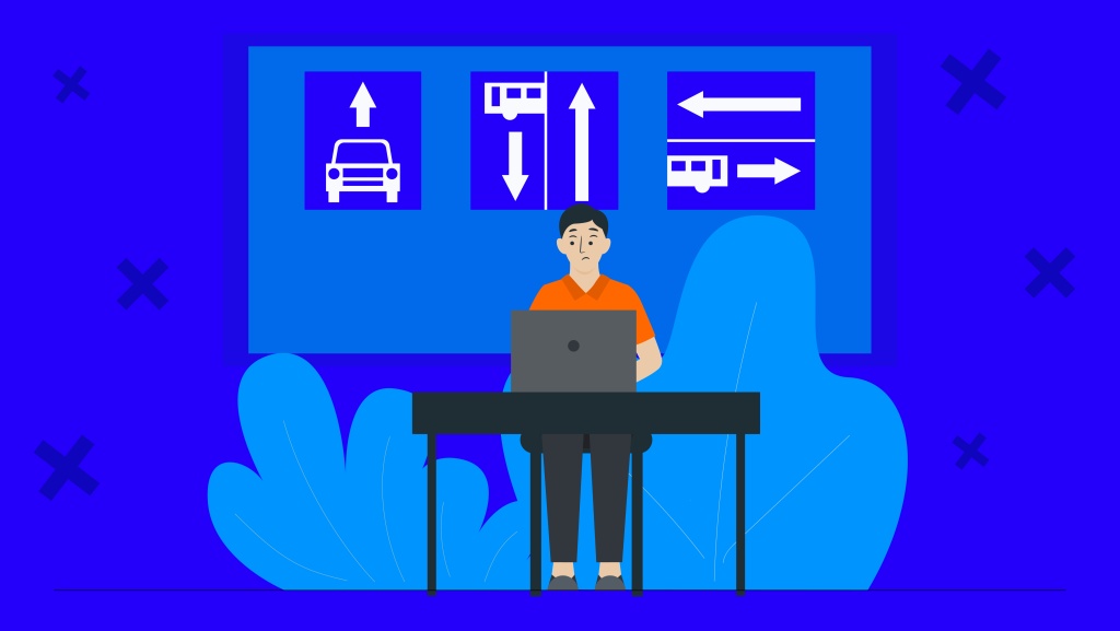 Изображение выглядит как снимок экрана, Цвет Majorelle blue, мультфильм, Цвет электрик